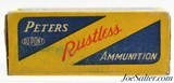 Peters Rustless 22 Remington Auto Ammo Full Box Rem Model 16 - 2 of 7