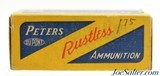Peters Rustless 22 Remington Auto Ammo Full Box Rem Model 16 - 4 of 7