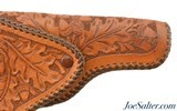 Heavily Tooled Leather Holster For Luger Pistol - 2 of 4