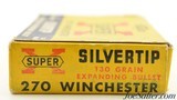 Vintage Western Super X Silvertip 270 Win 130 Grain 17 Rounds - 2 of 3