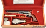 Cased Dixie Gun Works 1851 Colt London Navy 36 Cal. Uberti With Extras - 1 of 15