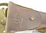 Original U.S. WWII 1911 .45 Holster by Sears 1942 - 2 of 6