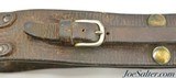 Antique Sheriff Lawman Restraint Leather Belt 1800s - 6 of 7