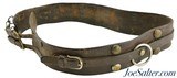 Antique Sheriff Lawman Restraint Leather Belt 1800s