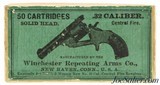 Black Powder 1890's Winchester "Picture" Box 32 Central Fire (32 S&W) Ammo - 1 of 8