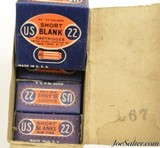 Excellent Scarce Full Brick US Cartridge Co. 22 Short Blank Ammo 500 Rounds - 4 of 4