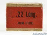 Sealed! Peters 22 Long Ammo 1897 Half-Split Issue Excellent - 3 of 6