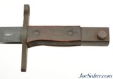 WWII Japanese Type 30 "Last Ditch" Bayonet/Wood Scabbard - 6 of 13
