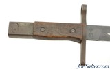 WWII Japanese Type 30 "Last Ditch" Bayonet/Wood Scabbard - 3 of 13