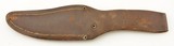 Vintage Hand forged straight backed hunting knife - 3 of 10