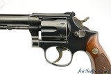Smith & WessonK-22 Masterpiece 3rd Model Pre-17 5 Screw Narrow Rib Early K Prefix - 6 of 11