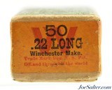 Winchester 22 Long Ammo "Rifle Cartridges & Full Cover" Issue 11-7 Date Code - 5 of 7