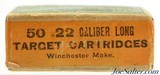 Winchester 22 Long Ammo "Rifle Cartridges & Full Cover" Issue 11-7 Date Code - 4 of 7