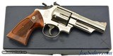 Excellent Nickel Smith & Wesson Model 29-2 Boxed 44 Magnum 4 Inch - 2 of 15