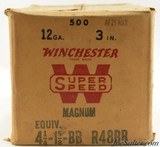 Rare Vintage Winchester Super Speed 12ga.3" R48BB 500ct - 3 of 5