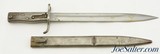 WW1 Imperial German Model 1916 Ersatz Bayonet and Scabbard - 2 of 9