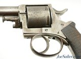 Unmarked Birmingham Proofed "RIC" Style Solid Frame No. 2 Bull Dog 450 Revolver - 5 of 10
