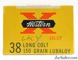 Vintage Western 38 Long Colt 150gr. Lubaly 50rnds - 2 of 3