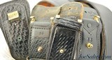 Lot of 5 Vintage Police Leather Duty Gun Belts - 2 of 3