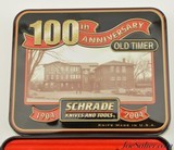 Excellent Schrade 100th Anniversary Old Timer Knife Tin Model 34OT 200 - 3 of 3