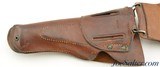 Scarce WWII Era Colt 1911 .45 Cal TEX TAN Shoulder Holster with Adaptor - 4 of 10