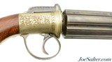 Beautiful Cased British Bar Hammer Pepperbox Pistol - 5 of 15