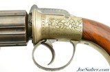 Beautiful Cased British Bar Hammer Pepperbox Pistol - 8 of 15