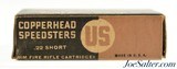 Full Box 22 Short Ammo US Cartridge Co. Copperhead Speedsters 1931 Issues - 5 of 7