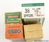 Vintage .38 Caliber Ammunition 150+ rnds - 4 of 5