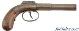 Fine Allen & Thurber Bar Hammer No. 9 Self Cocking Percussion Pistol - 1 of 12