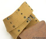 WWII Boyt 1911 .45 Holster WWI Mills Belt - 2 of 8