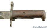 WWI M1905 Bayonet R.I.A. 1918/M1910 and Scabbard - 5 of 12