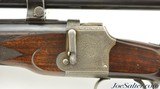 Beautiful Cased Daniel Fraser Small Frame Rook Rifle with Scope in .22 Hornet - 13 of 15