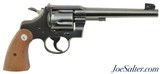 Colt Officers Model 38 Heavy Barrel Target Revolver .38 Special Mfg 1950