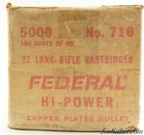 1975 Federal Hi-Power 22LR FULL Case 5000rnds - 4 of 5