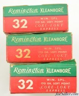 Remington Kleanbore 32 Win. Special Express Ammunition 170gr. 60rnds - 2 of 3