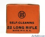 Excellent US Cartridge Co. 22 LR Ammo 1928 Self Cleaning Issues Full Box - 3 of 7