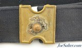 USMC Spanish American War H Plate Cartridge Belt Marine Corps - 2 of 4