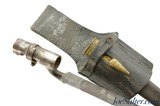 Canadian M1853 Socket Bayonet w/ Scabbard Montreal Garrison Artillery