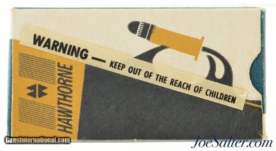 Scarce 1962 Montgomery Ward Hawthorne 22 Long Over-Labeled Issue Ammo