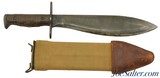 US WWI M1917 Bolo Knife/Scabbard Plumb 1918