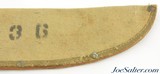 WWII U.S. Navy MK-2 Collins & Co. Machete 1944 W/Canvas Scabbard - 11 of 13