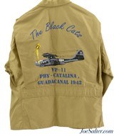 Commemorative VP-11 "BLACK CATS" Summer Flying Jacket AN-6551 - 1 of 6