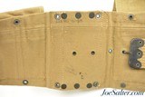 Original U.S. WWI 1918A2 BAR Ammo Web Belt by Long Dated 1918 - 5 of 7