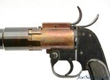 WWII US AAF M8 Pyrotechnic Flare Pistol w/ Barrel extension - 6 of 12