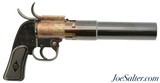 WWII US AAF M8 Pyrotechnic Flare Pistol w/ Barrel extension - 1 of 12
