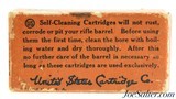US Cartridge Company 22 Short RF Self-Cleaning Ammo Full Box 1928 Issue - 6 of 7