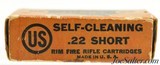 US Cartridge Company 22 Short RF Self-Cleaning Ammo Full Box 1928 Issue - 2 of 7