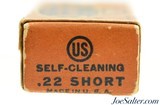 US Cartridge Company 22 Short RF Self-Cleaning Ammo Full Box 1928 Issue - 5 of 7