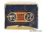 Sealed! US Cartridge Co. 22 LR Lesmok Ammunition Lowell, Mass - 5 of 6